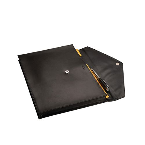 A4 Leather V-Flap Document Holder