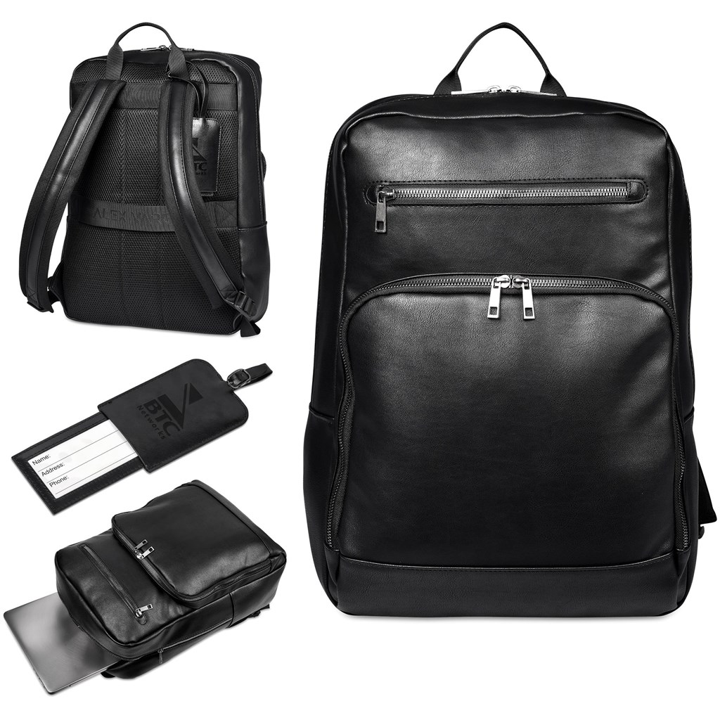 Multi-functional Leather Backpack