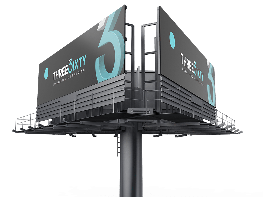 Large-format signage and billboard branding