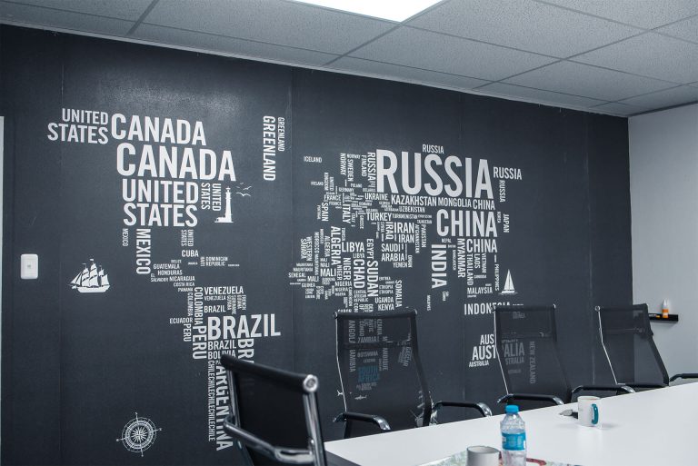 GCC interior wall signage by Three6ixty