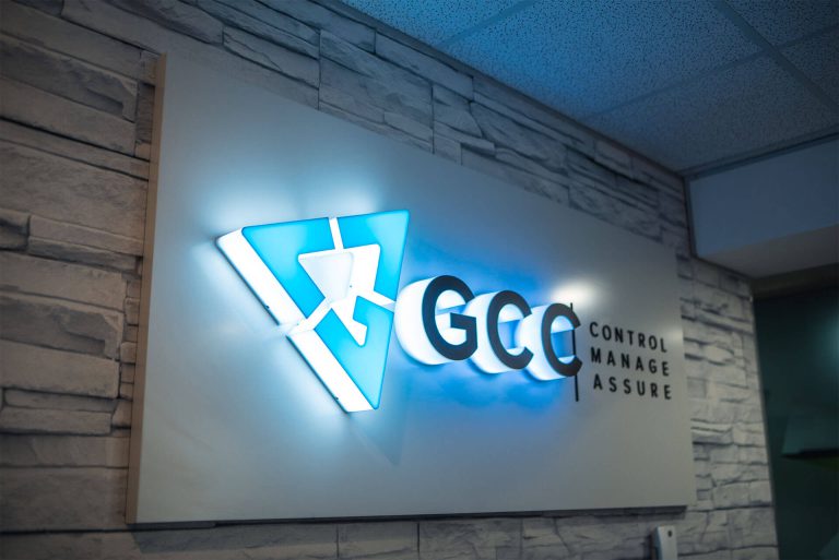 GCC interior 3d lightbox signage by Three6ixty