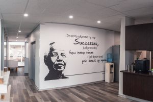 GCC interior wall signage by Three6ixty