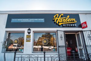 Harlem Kitchen 3d exterior signage by Three6ixty
