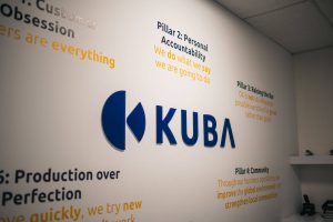 KUBA interior signage by Three6ixty