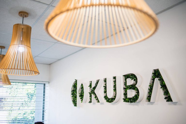 KUBA interior signage by Three6ixty