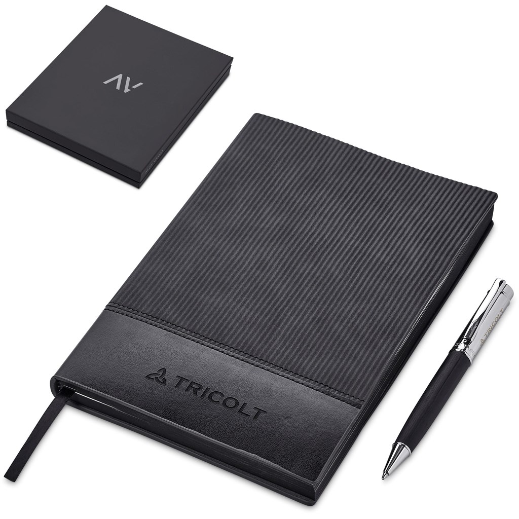 Alex Varga Barnabas Notebook & Pen Set - Black