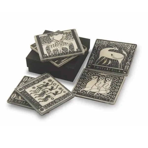 Love Africa Coasters