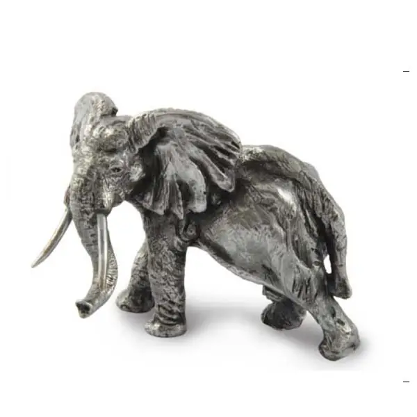 Small Recycled Aluminium Elephant