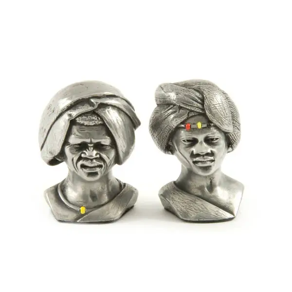 Sculpture of a Xhosa Male and Female Pair