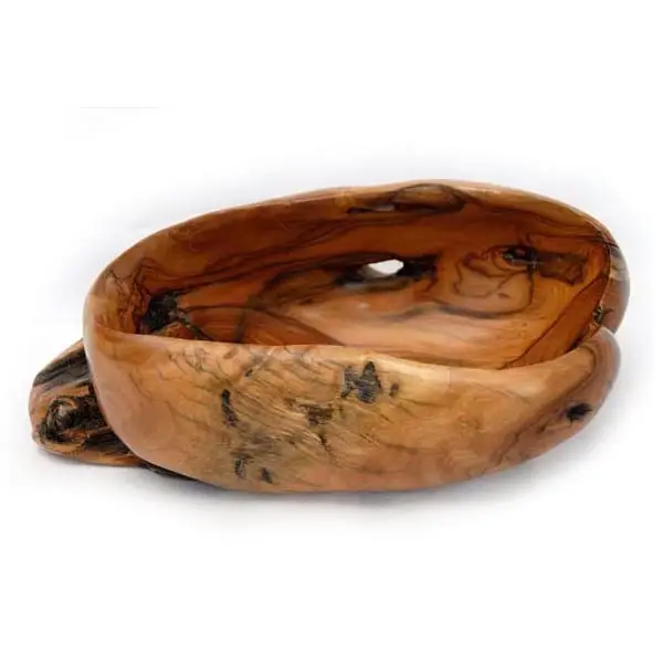 Rustic Olive Wood Bowl