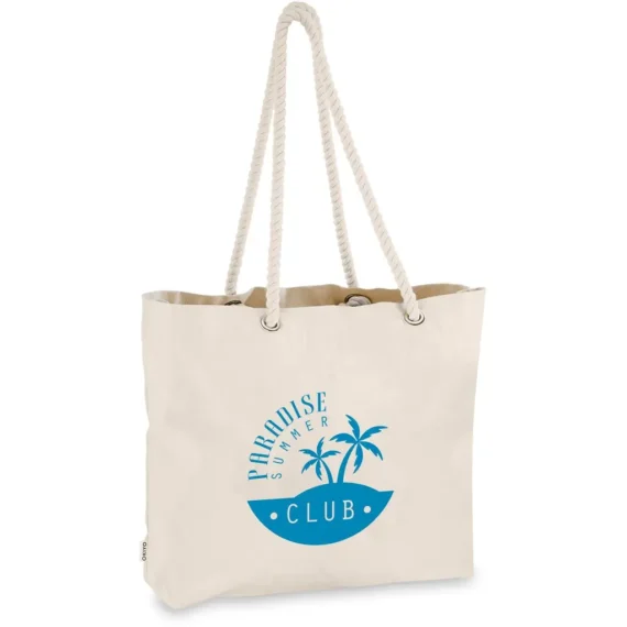 Okiyo Tanoshi Cotton Beach Bag