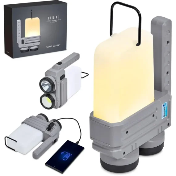 Swiss Cougar Hanoi Solar Lantern & Power Bank