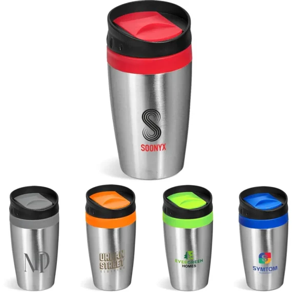 Altitude Vienna Stainless Steel & Plastic Double-Wall Tumbler – 300ml