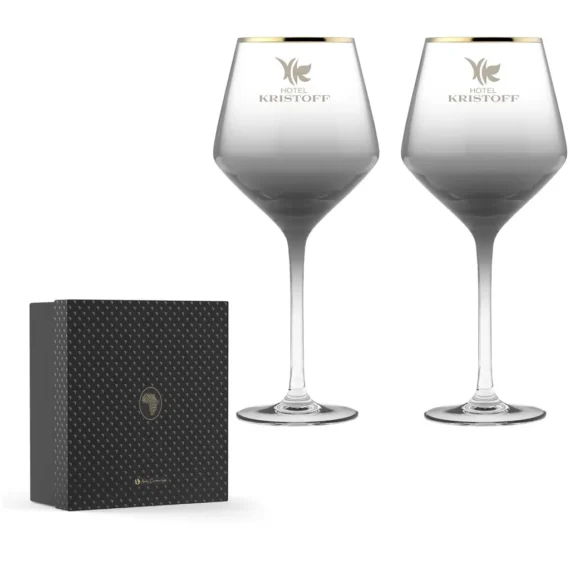 Andy Cartwright Afrique Dusk Wine Glass Set