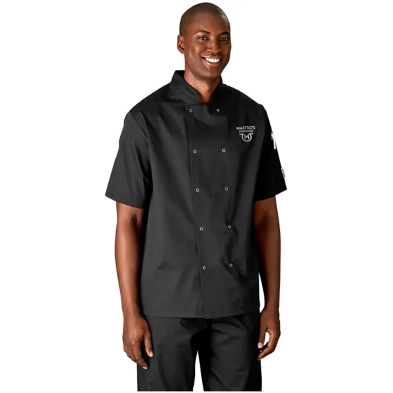 Unisex Short Sleeve Zest Chef Jacket