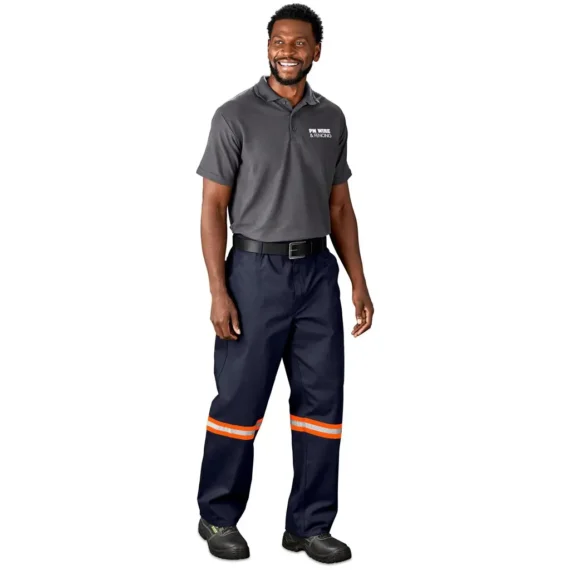 Reflective work pants