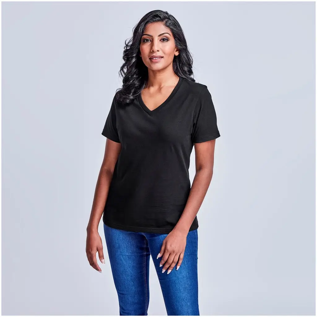Ladies Super Club 165 V-neck T-Shirt