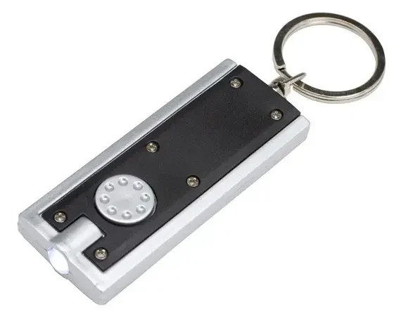 Rectangle Torch Keyring