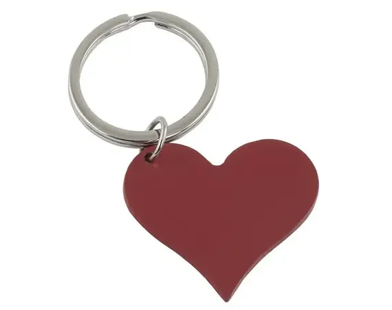 Red Heart Keyring