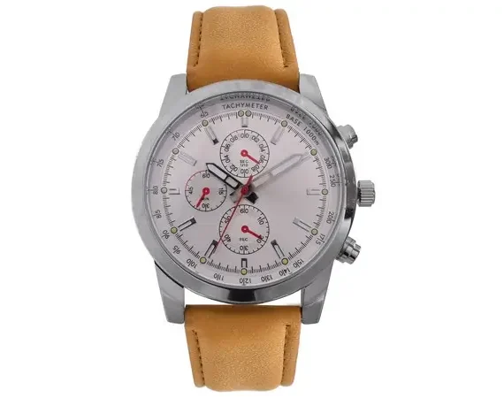 Mens Sporty PU Watch