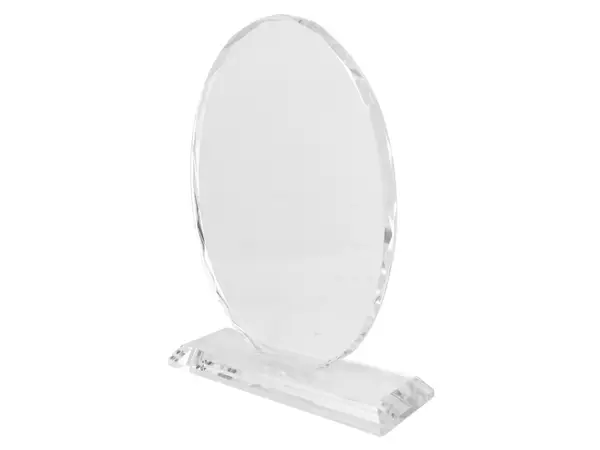Crystal Trophy – Oval