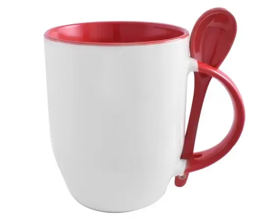 Sublimation Whirl Mug & Spoon