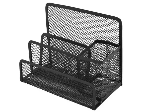 Wire Mesh File & Pen Holder