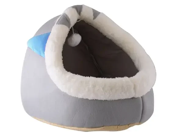 Cat Plush Bed – Blue Ears