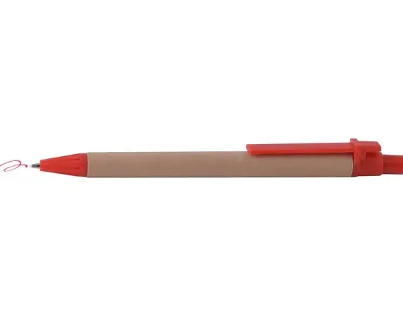Recycle Pen with Red Ink