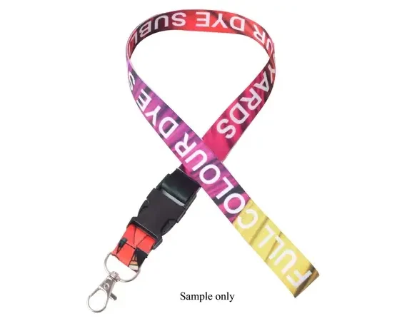 Sample-Lanyard Double Side Sub Buckle&LobsterRing