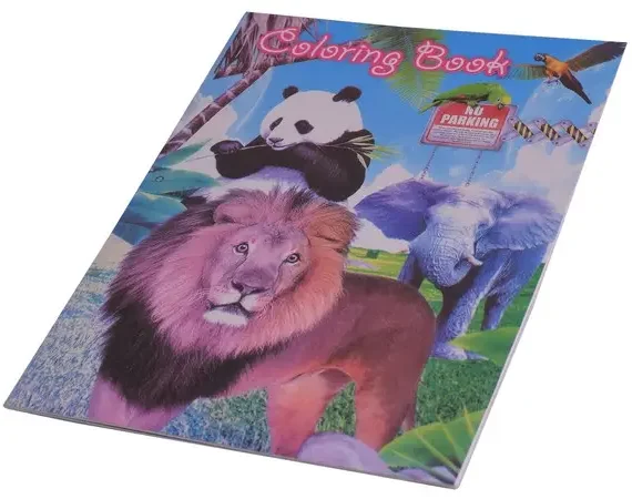 Wildlife Stickers & Colouring Book