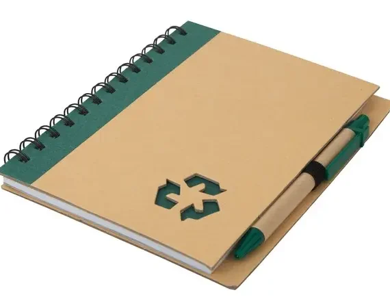 Thick Recycle Notebook & Pen