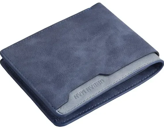 Urban Man Easton Cutout Detail PU Wallet