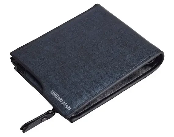 Urban Man Oxford 2 Piece PU Wallet & Cardholder