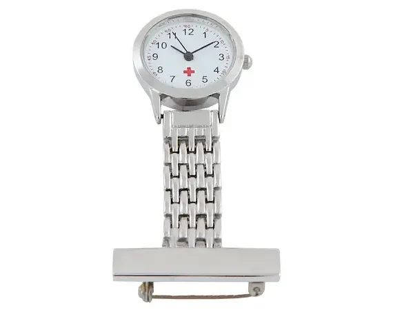 Metal Nurse Watch