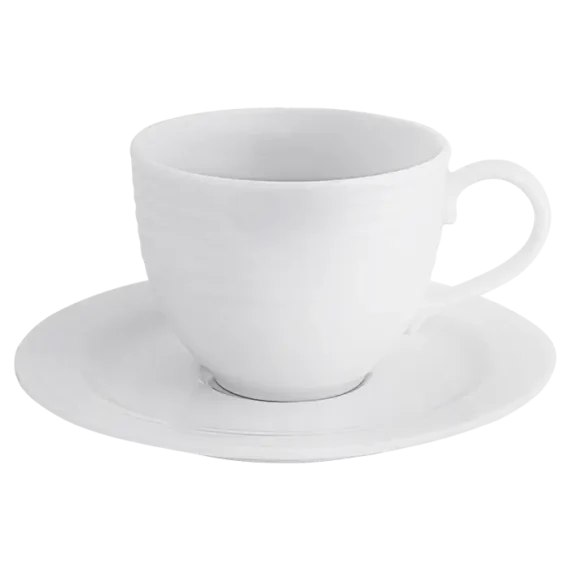 Arctic White Tea Cup and Saucer 240ml