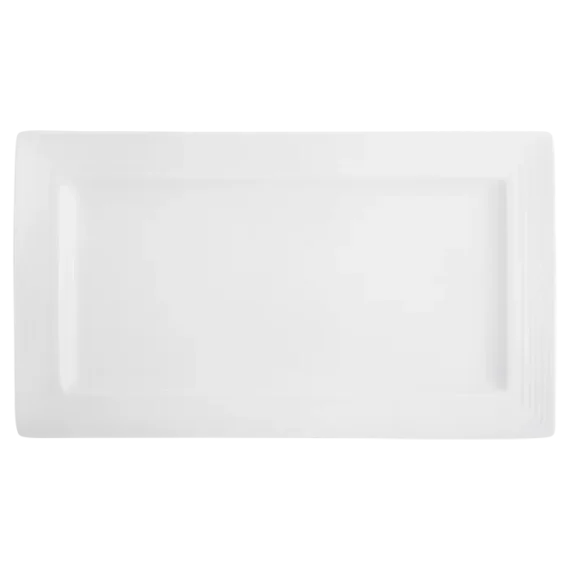 Arctic White Rectangle Plate