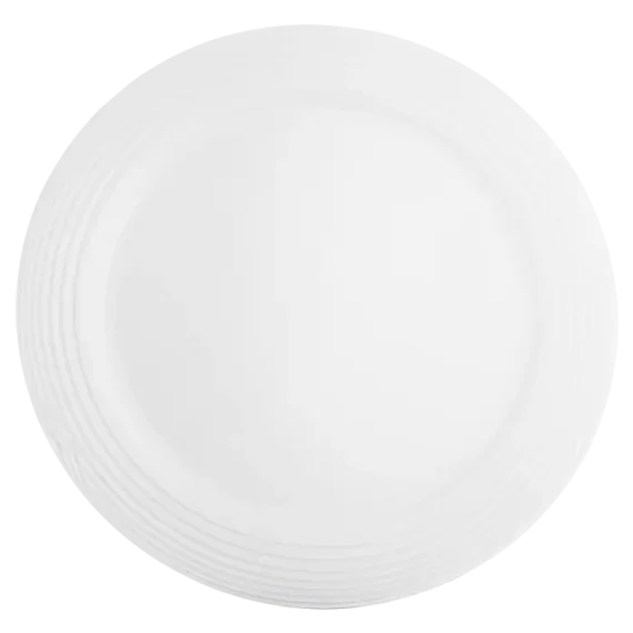 Arctic White Round Platter