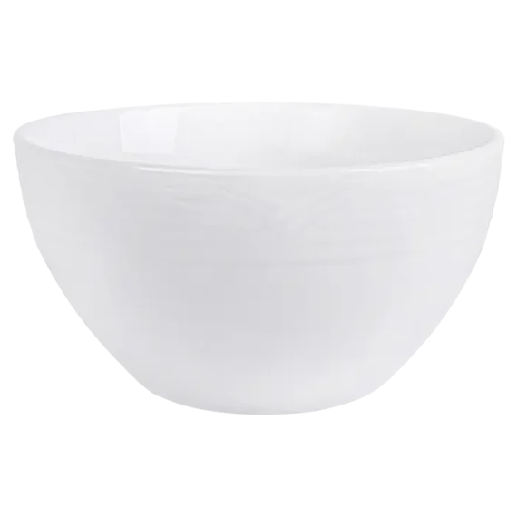 Arctic White Round Bowl