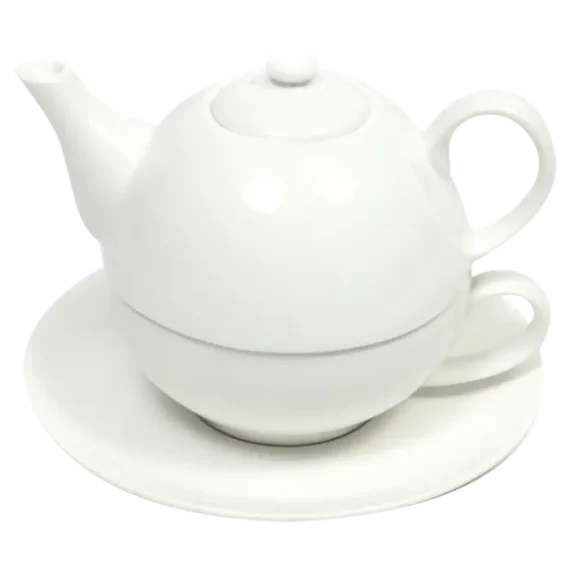 White Basics Tea For One