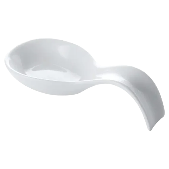 White Basics Spoon Rest