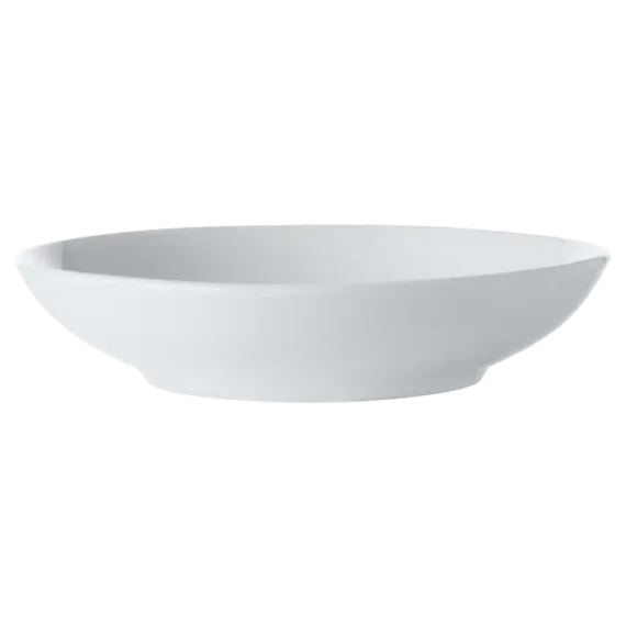 White Basics Round Sauce Dish