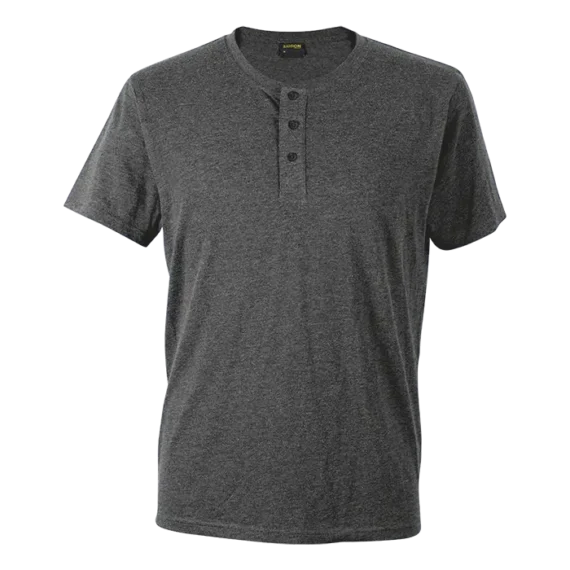 Henley Short Sleeve T-Shirt Mens