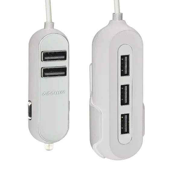 Whizzy 5 Port USB Car Charger