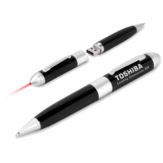 Kilobyte USB Pen & Laser Pointer – 8GB