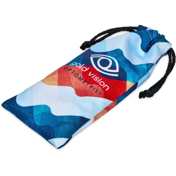 Pre-Printed Sample Hoppla Midlands Polyester Glasses Pouch