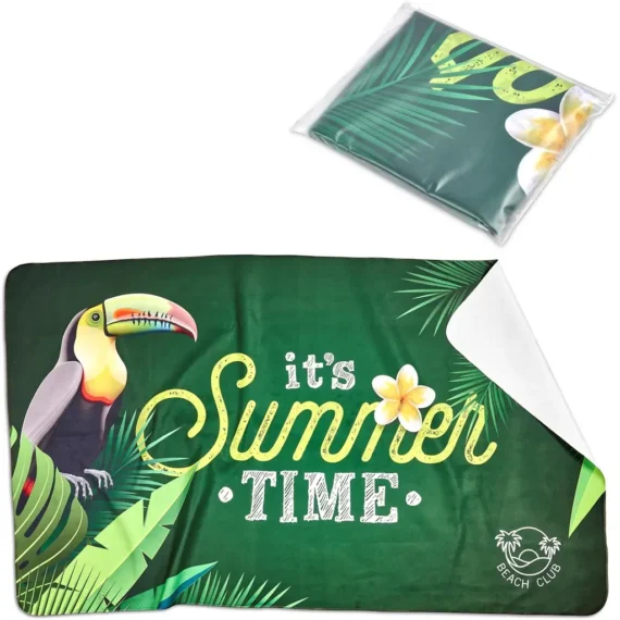 Pre-Production Sample Hoppla Hula Beach Towel -Single Sided Branding