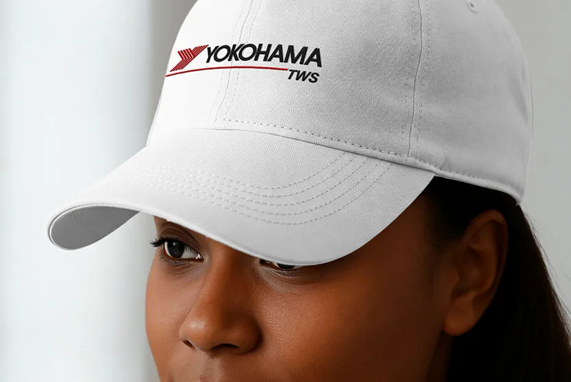 Woman with baseball cap