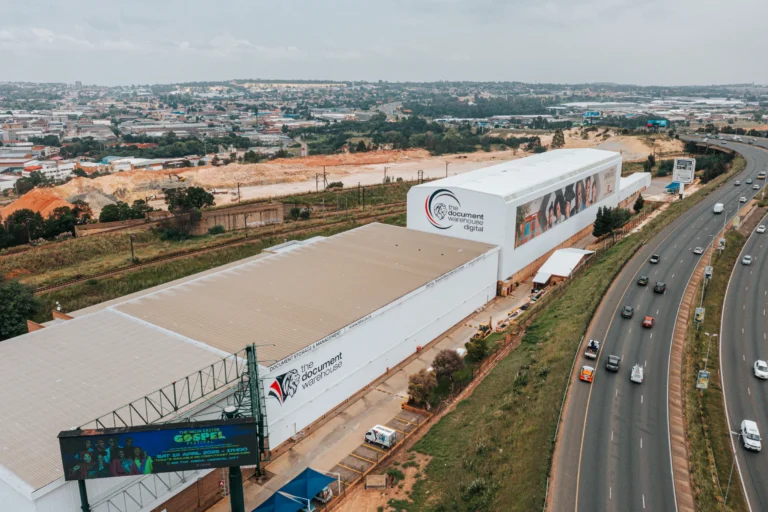 Document Warehouse exterior signage by Three6ixty