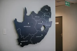 Durapi location signage by Three6ixty